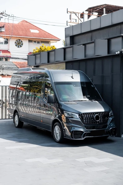 Autogp Mercedes sprinter w907 gt ön tampon ve panjur seti 2018+