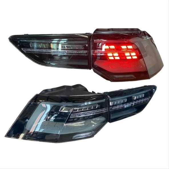 AUTOGP Vw golf 8 r stop lambası seti ledli smoke ürün görseli 1