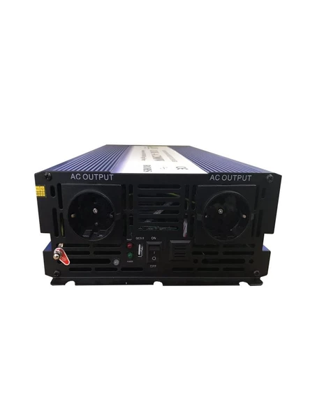 3000 Watt 12V Ups Şebeke Şarjlı Tam Sinüs Inverter Alpex