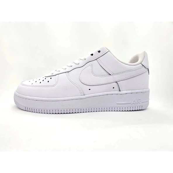 Nike Air Force Classic Beyaz Beyaz Erkek Spor Ayakkabı