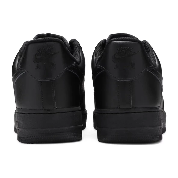 Nike Air Force 1 07 Triple Black - Resim 4