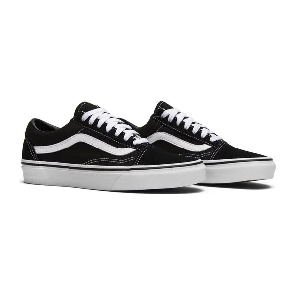 Vans Old Skool Black White - Resim 3