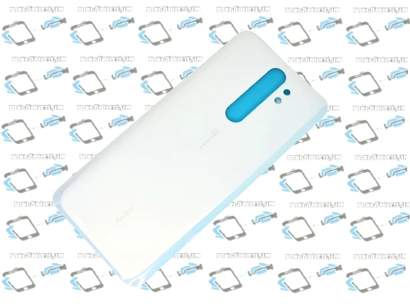 Xiaomi Redmi Note 8 PRO Arka Pil Batarya Kapağı (CAM) BEYAZ