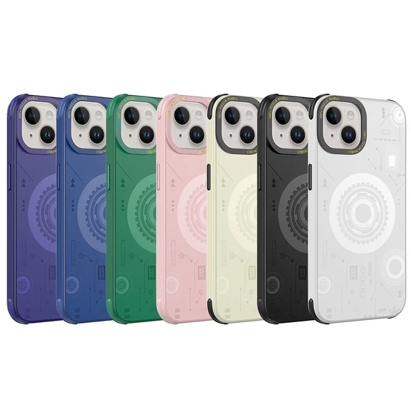 Apple iPhone 13 Kılıf Redclick Wireless Şarj Özellikli Desenli Hot Kapak - 2