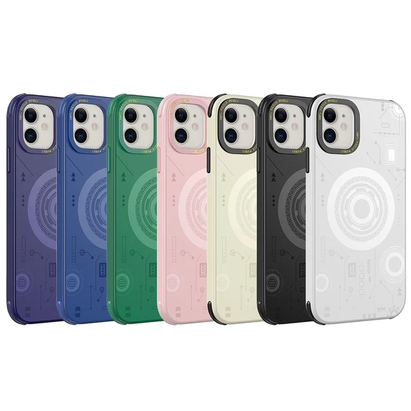 Apple iPhone 11 Kılıf Redclick Wireless Şarj Özellikli Desenli Hot Kapak - Resim 2