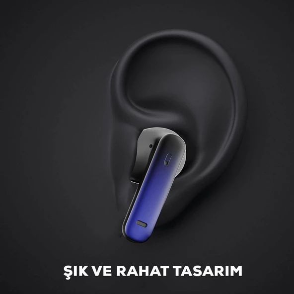 BTK-ZR101 Kulak İçi Bluetooth Kulaklık Aktif Gürültü Önleyici Özellikli ANC ve ENC Teknolojili - 7