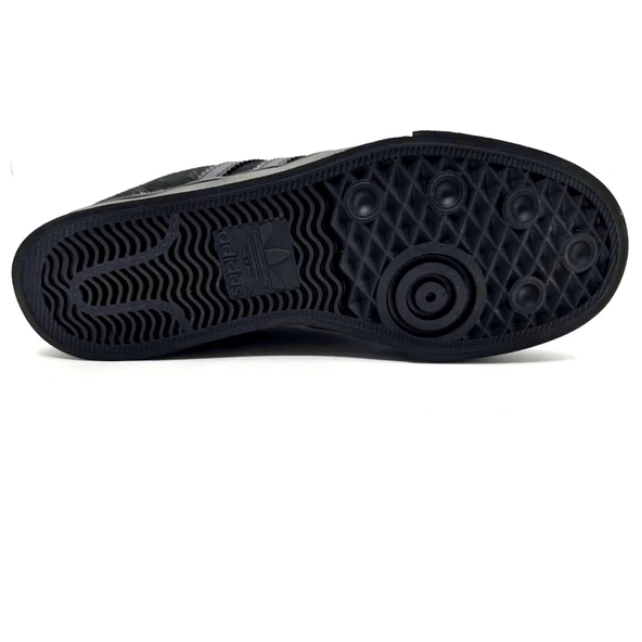 Adidas Nizza Günlük Keten Kadın Ayakkabı Siyah Siyah - 5
