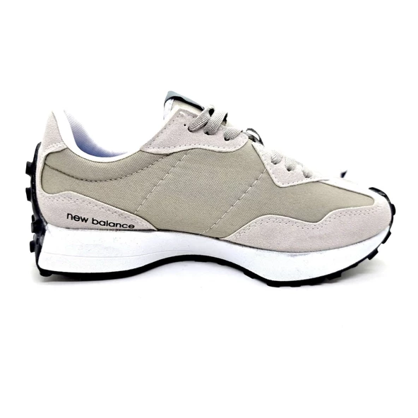 New Balance 327 Buz Gri Beyaz Kadın Ayakkabı - 2