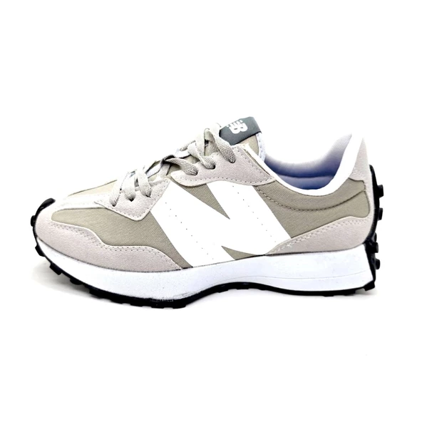 New Balance 327 Buz Gri Beyaz Kadın Ayakkabı - 1