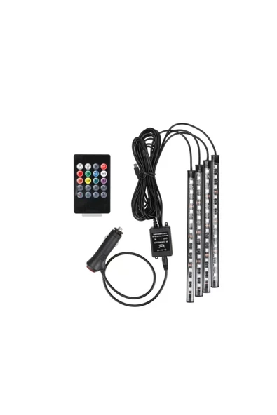 BMW X3 E83 2004-2010 Ayak Altı Led 12 Ledli Çok Fonksiyonlu - 1