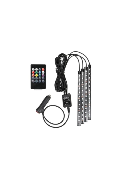 Mini Cooper 2001-2006 R50 Ayak Altı Led 12 Ledli Çok Fonksiyonlu