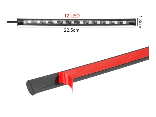 Suzuki Swift 2005-2010 Ayak Altı Led 12 Ledli Çok Fonksiyonlu - 2