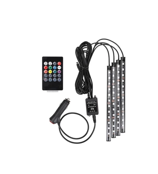 Toyota Corolla 2007-2012 Ayak Altı Led 12 Ledli Çok Fonksiyonlu