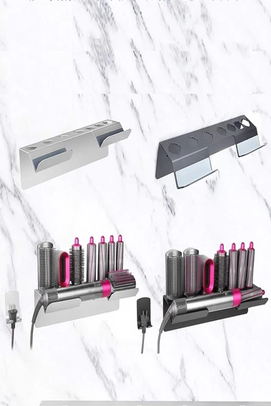 Dyson Saç Şekillendirici Stand Antrasit Airwrap Düzleştirici Saç Şekillendirici Uyumlu Stand - 4