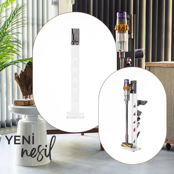 Dyson Gen5 Detect Uyumlu Dikey Süpürge Standı  Dyson V15 - V12 - V11 - V10 - V8 Modellere Uyumlu - 7