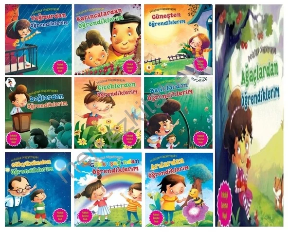Doğadan Öğreniyorum Serisi 10 Kitap Takım