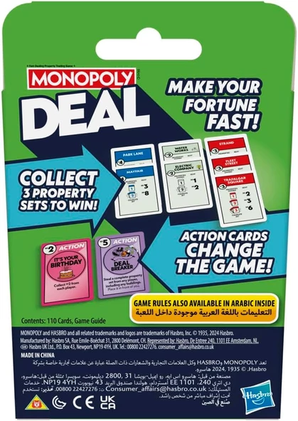 Monopoly Deal Kart Oyunu Lisanslı - 4