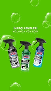 ERNET PRO ACTİVE PASLANMAZ ÇELİK VE ANKASTRE TEMİZLEYİCİ 435 ML.