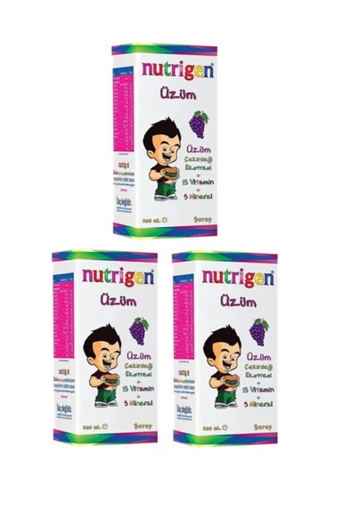 Nutrigen Üzüm Şurup 200 ml 3 Adet