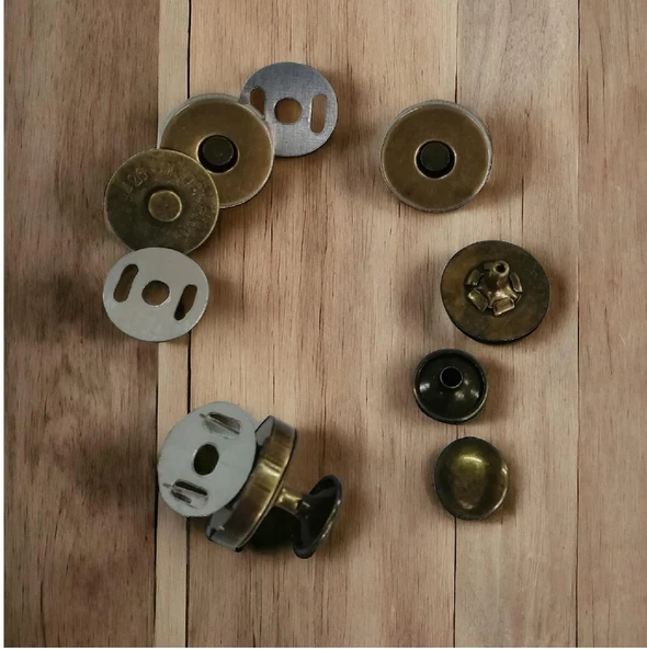 SRTfootcare 18mm TROKLU Çanta Mıknatısı 10 Takım Deri El Aleti - 8