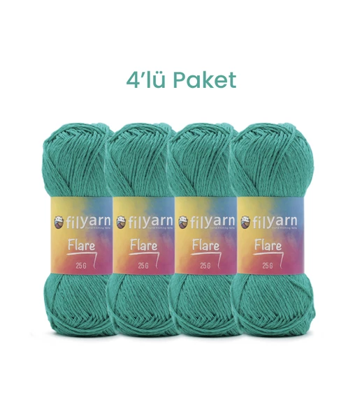 Flare Örgü İpi Seti, bebek ipi, amigurumi ipi, yazlık ip, oyuncak ipi, hırka ipi, sonbahar ip - 12