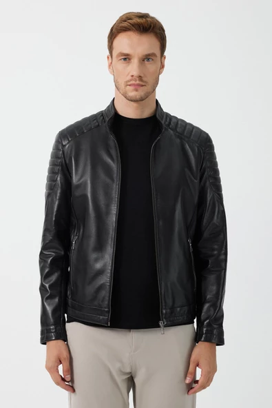 Caronte Siyah Deri Mont - 2