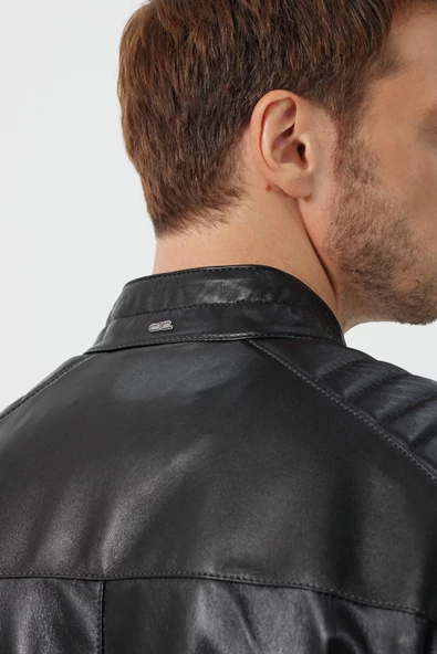 Caronte Siyah Deri Mont - 8