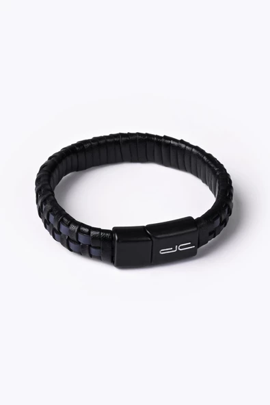 Hakiki (Gerçek) Deri Bileklik Mavi 117534 - 2