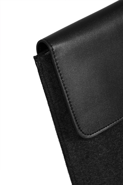 Erkek Kaşe Laptop/Tablet Case Siyah 200003 - 4