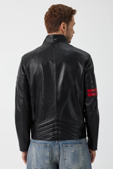 Valentino Siyah Deri Mont - 4