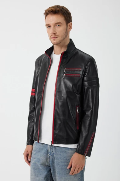 Valentino Siyah Deri Mont - 2