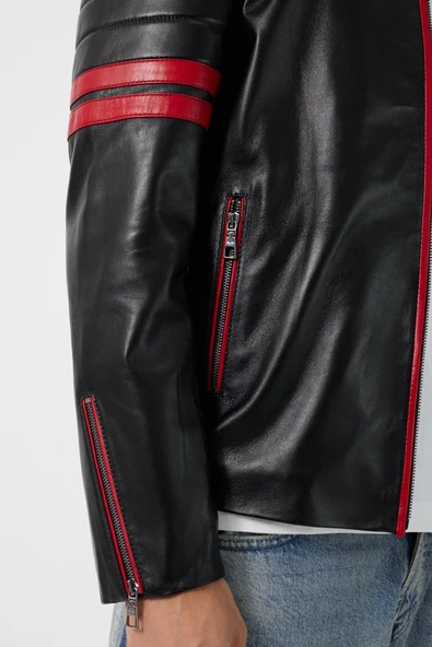 Valentino Siyah Deri Mont - 9