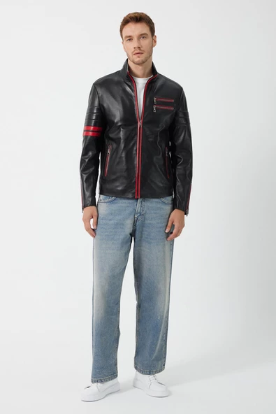 Valentino Siyah Deri Mont - 3