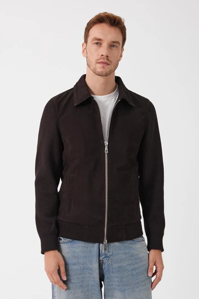 Leopoldo Kahverengi Nubuk Deri Mont