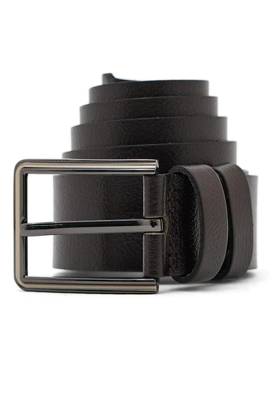 Erkek Kahverengi Deri Kemer 112533 ürün görseli