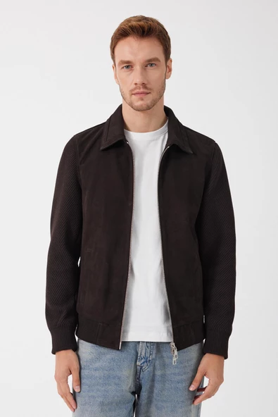 Leopoldo Kahverengi Nubuk Deri Mont - 2