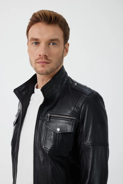 Diocle Siyah Deri Mont - 5