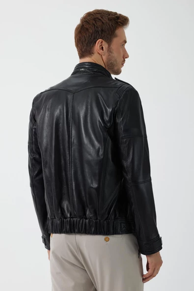 Diocle Siyah Deri Mont - 4