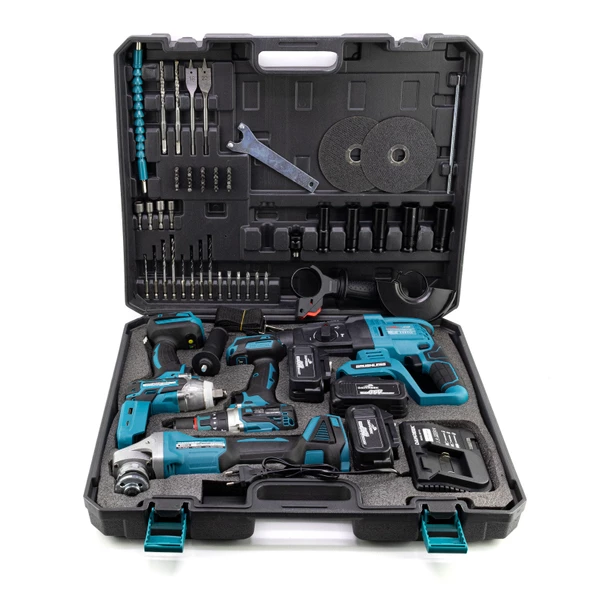 Dawreek Beşli Set MK350 (Power Bank Led 13mm Ç.Mandren+S.Sıkma+Ş.Spral+Ş.Hilti) - 3