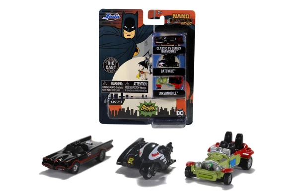 BATMAN 3-PACK B NANO Arabalar