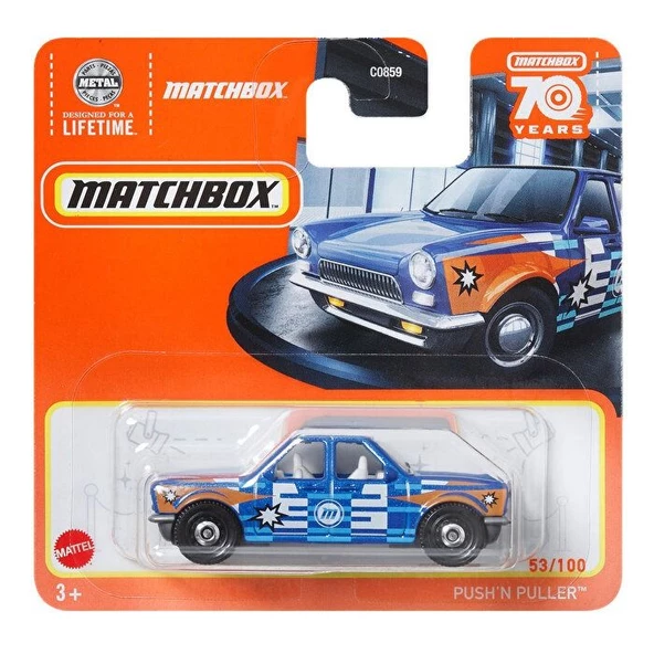 Push'n Puller Matchbox Tekli Arabalar C0859