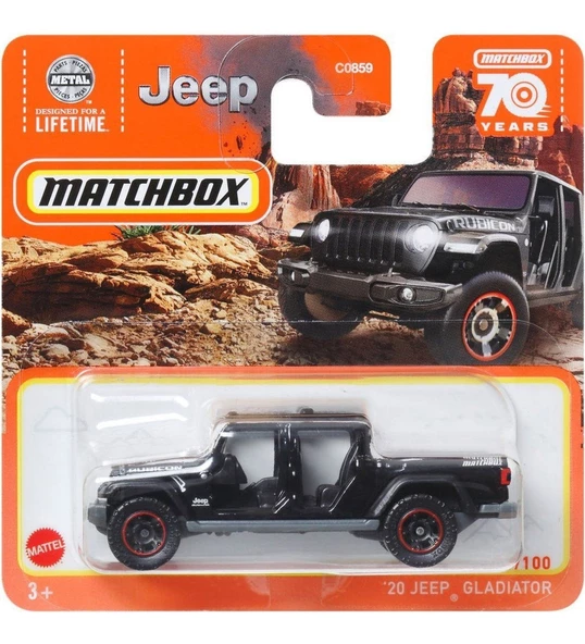 '20 Jeep Gladiator Matchbox Tekli Arabalar C0859