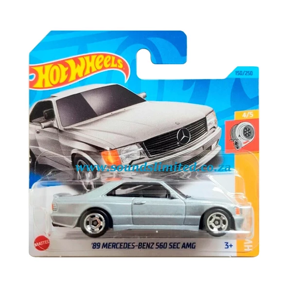 Hot Wheels Regular '89 Mercedes- Benz 560 SEC AMG