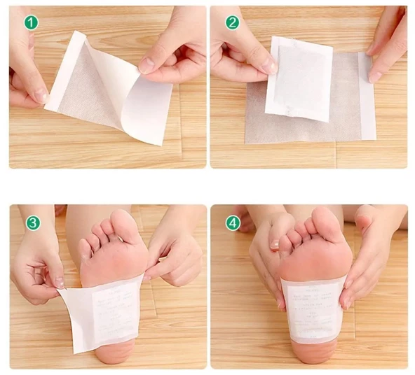 Knoki Detox Ayak Bandı 10 Adet Detoks - 2