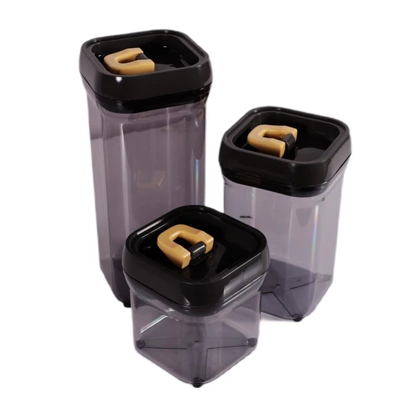 Herevin 161201-834 Saklama Kabı-3'lü Set - 5