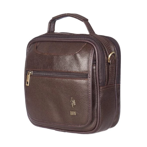 U.S. Polo Assn. PLEVR6760 El Çantası Kahve Orta Boy - 3