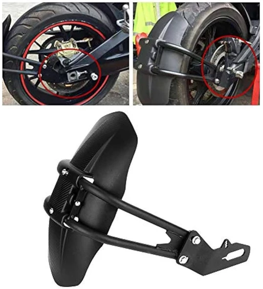 Motosiklet Universal Çamurluk Sıyırıcı 125Cc - 250Cc - 500Cc Motorlara Kadar Uyumlu _Supermoto - Resim 2