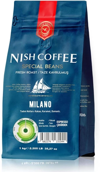 Nish Espresso Milano 1 kg