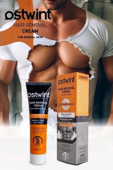 Ostwint Normal Tüy Dökücü Krem Erkek 100 ml - 3