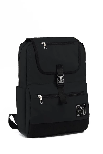 Çocuk Kol Saati Hediyeli Cambridge Polo Club Büyük Kapasiteli Çocuk Okul Çantası CPC3010.C001 - 3